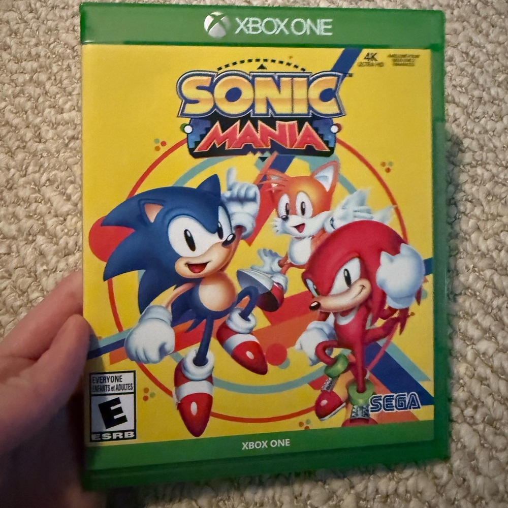 Sonic Mania for Xbox One - Green Case
